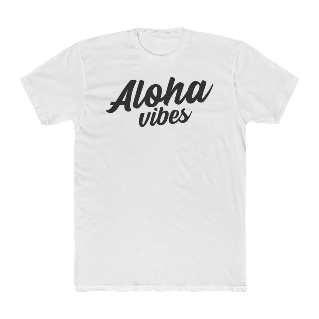 Aloha Vibes Logo Tee - White